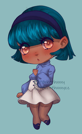 Art of my character, Chibi style