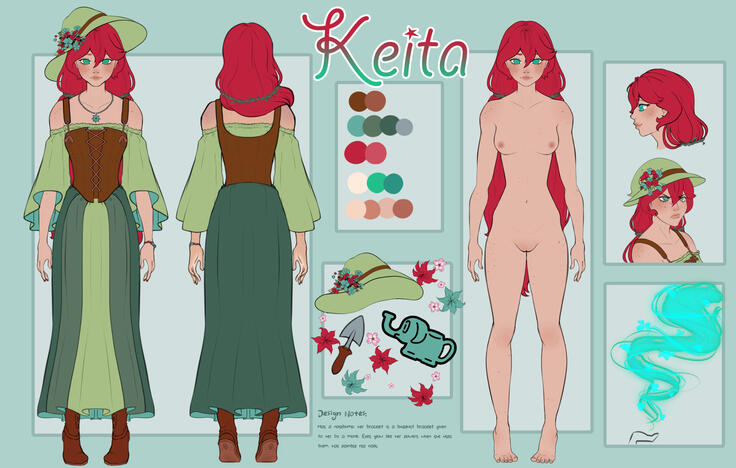 My oc, Keita
